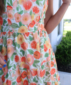 Alternative view of When Life Gives You Citrus Dress